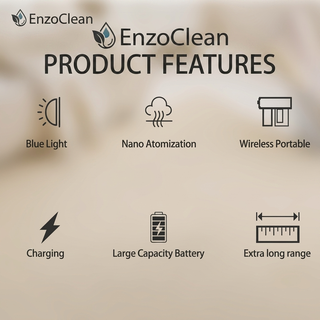 EnzoClean® Nano Blue Light Deodorizer